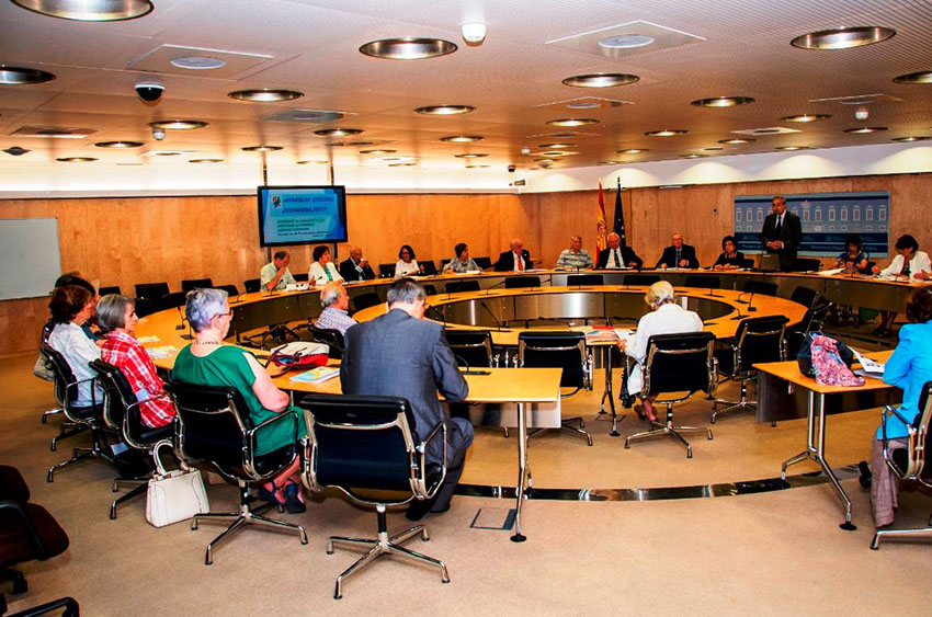 Imagen sobre la Asamblea General Ordinaria de hermandadjubilados.org