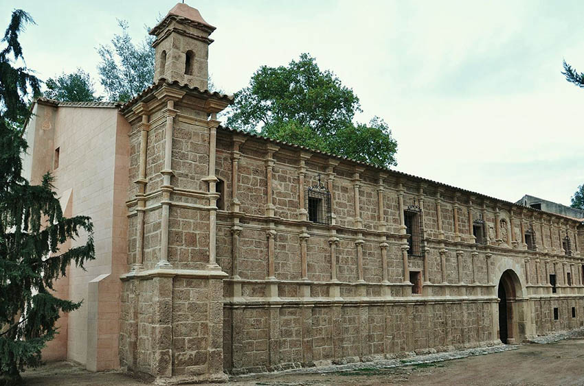 Imagen del monasterio de Piedra